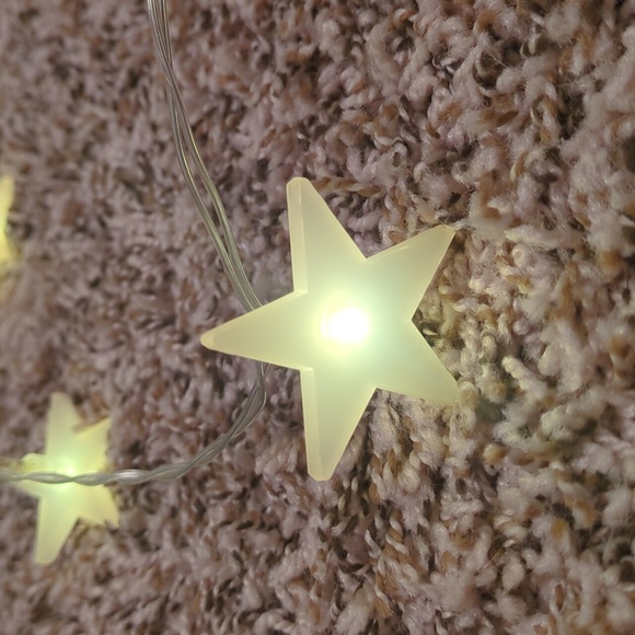 LouisChoice battery operated star string yellow light pack flash - Picture 3 of 7